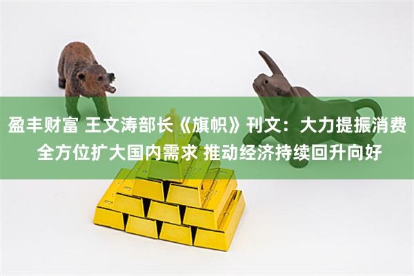 盈丰财富 王文涛部长《旗帜》刊文：大力提振消费 全方位扩大国内需求 推动经济持续回升向好