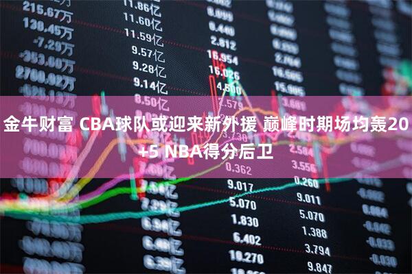 金牛财富 CBA球队或迎来新外援 巅峰时期场均轰20+5 NBA得分后卫